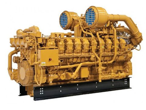 Caterpillar gas engine generator package