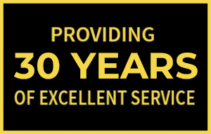 Providing 30 years of excellent service